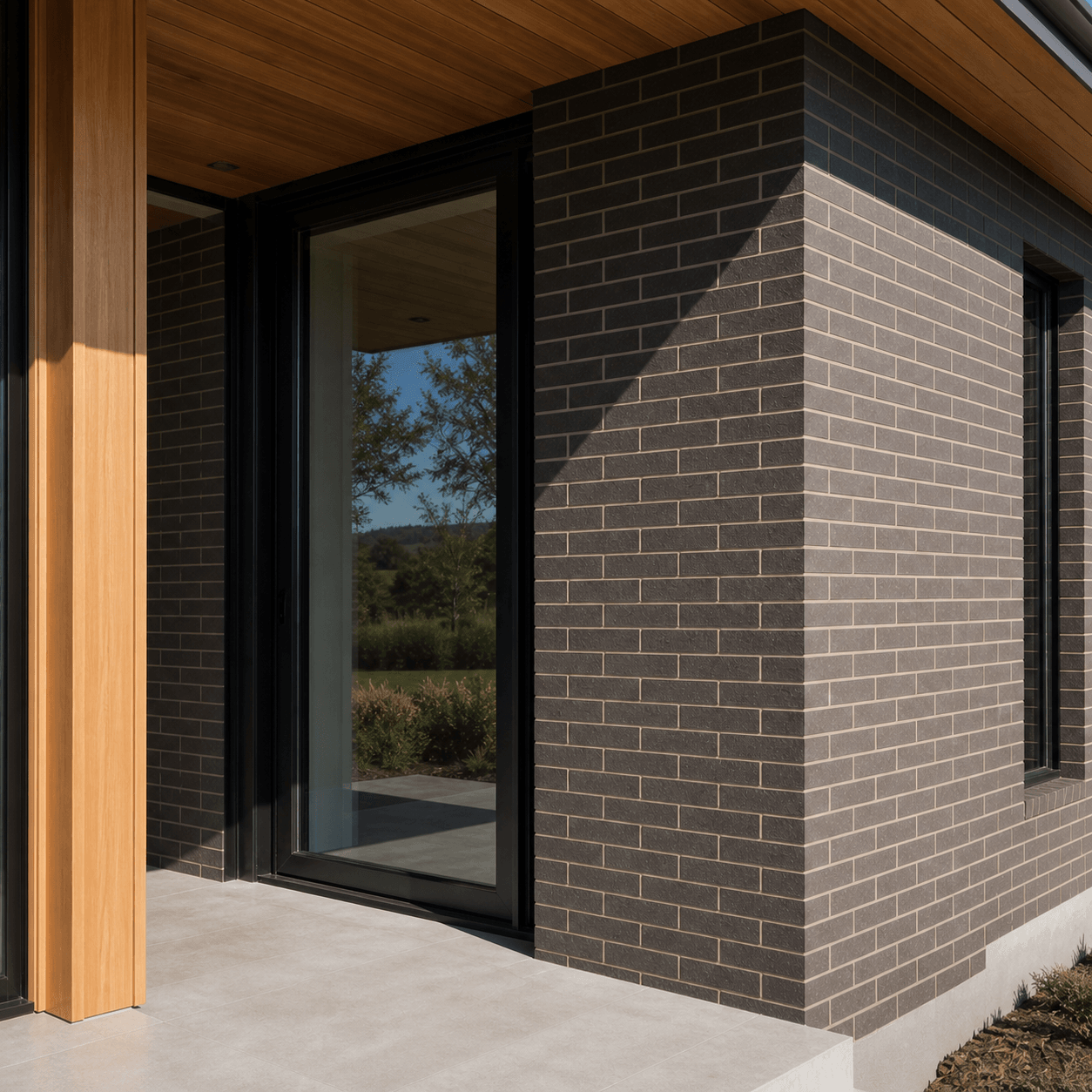 Brick corner detail